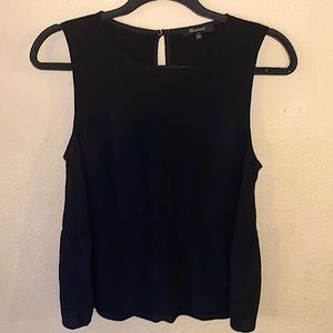 Madewell sleeveless flowy blouse